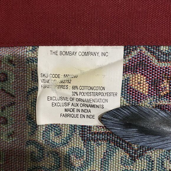 Vtg Bombay Company Elephant Tapestry-26”x36”-EUC - Picture 10 of 10